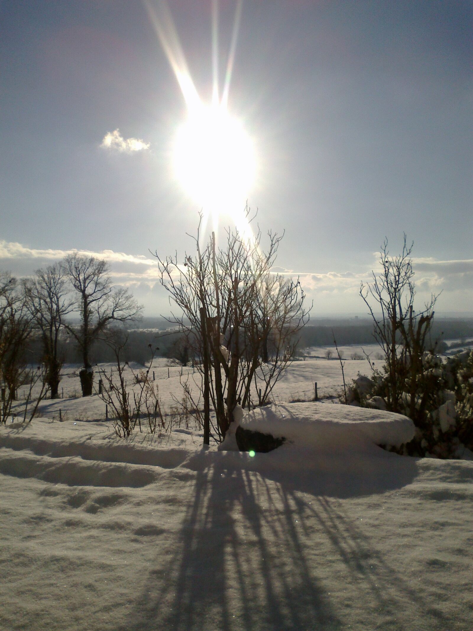 Nokia C5-00.2 sample photo. Snow, winter, winter landscape photography