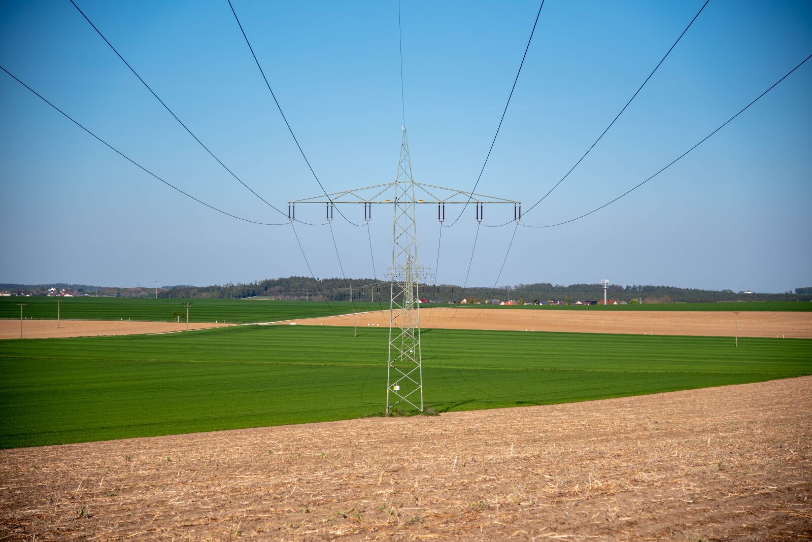 Nikon D750 sample photo. Energy, electricity, line photography