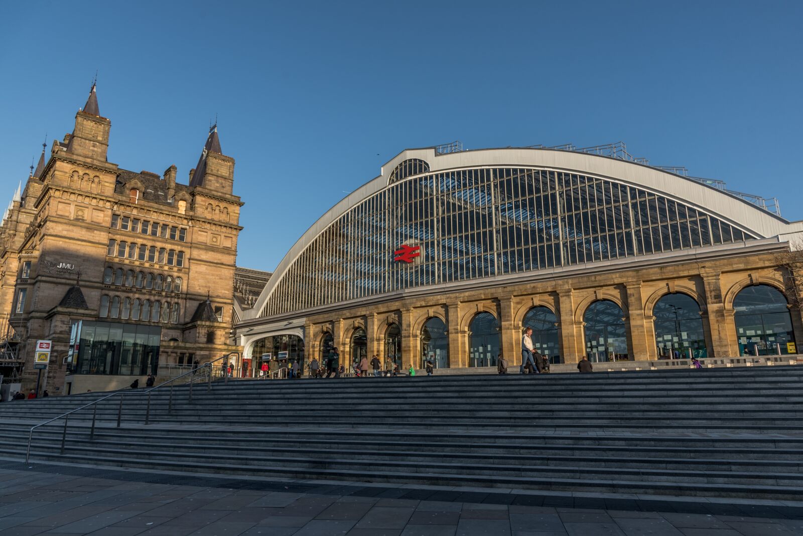 Nikon D750 sample photo. Liverpool, lime street, railway photography