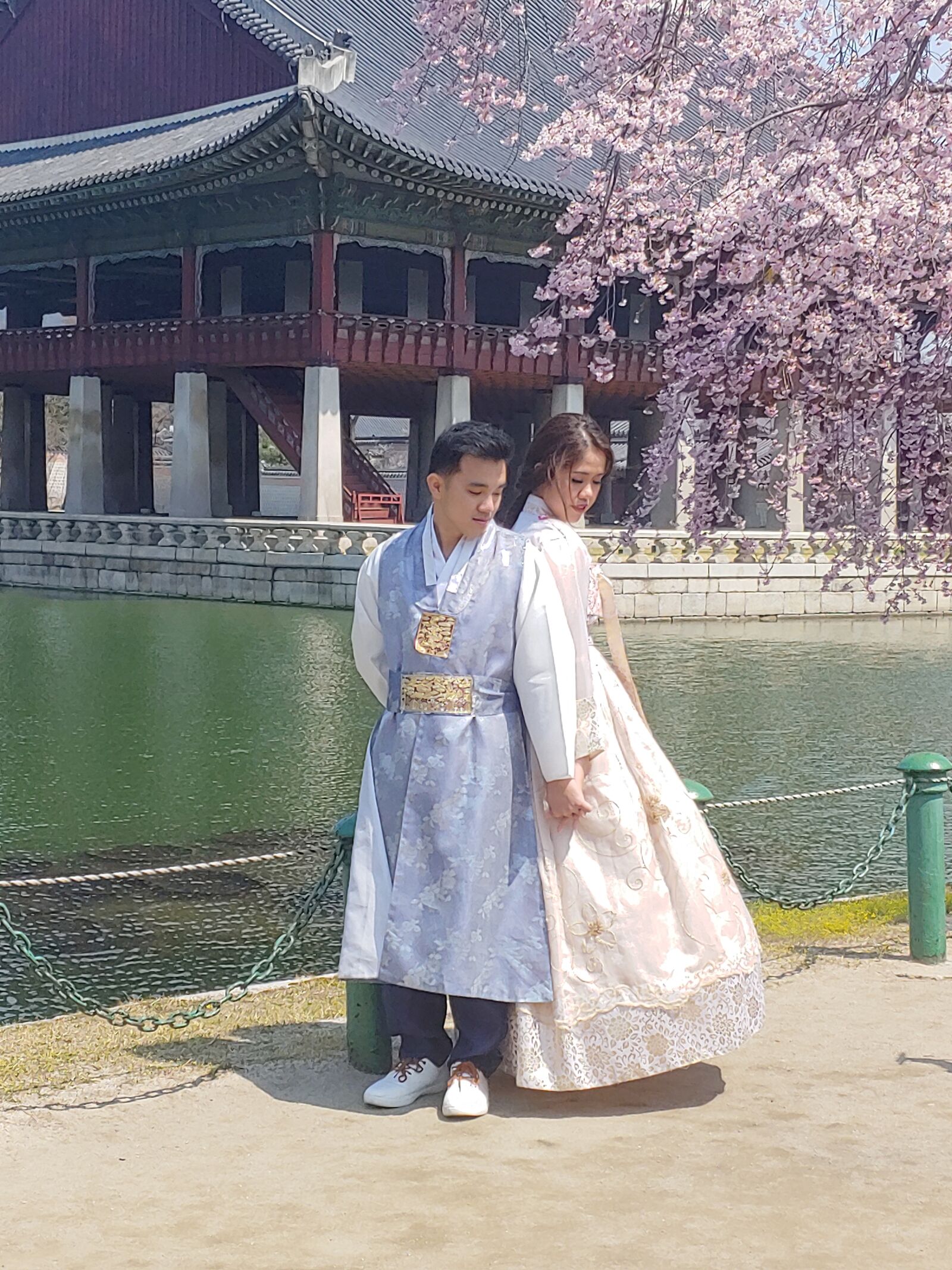 LG LM-G710N sample photo. Palaces, gyeongbok palace, hanbok photography