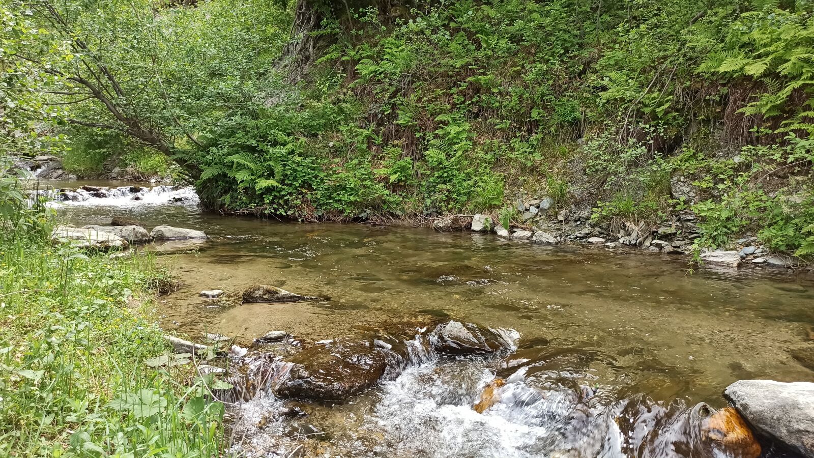 Xiaomi Redmi Note 8 Pro sample photo. River, mountain, water photography