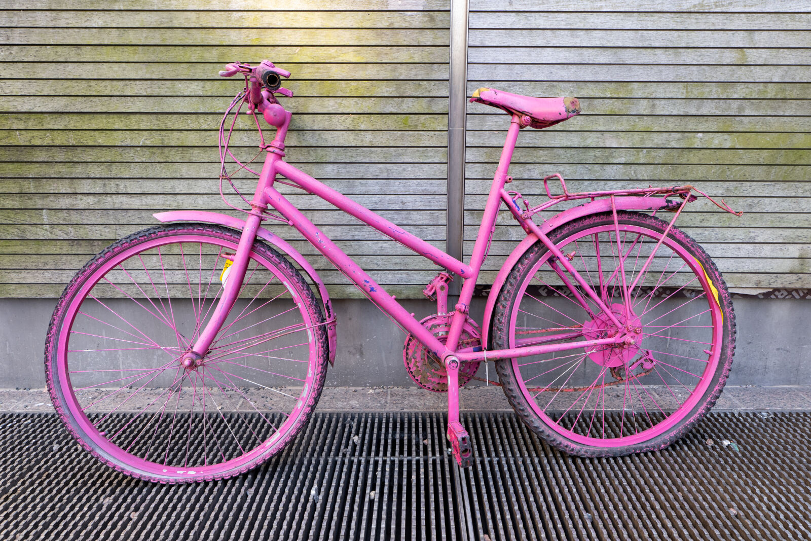 Olympus M.Zuiko Digital ED 8-25mm F4 Pro sample photo. Pink bicycle photography