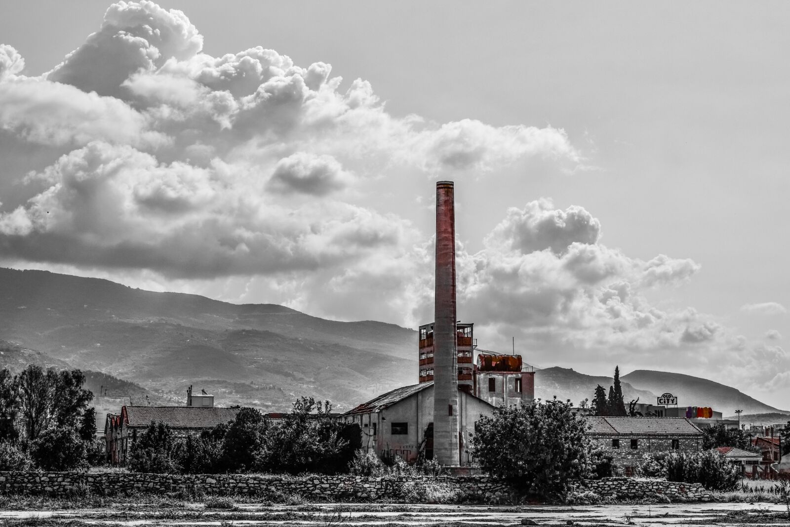 Nikon D3300 sample photo. Factory, old, abandoned photography