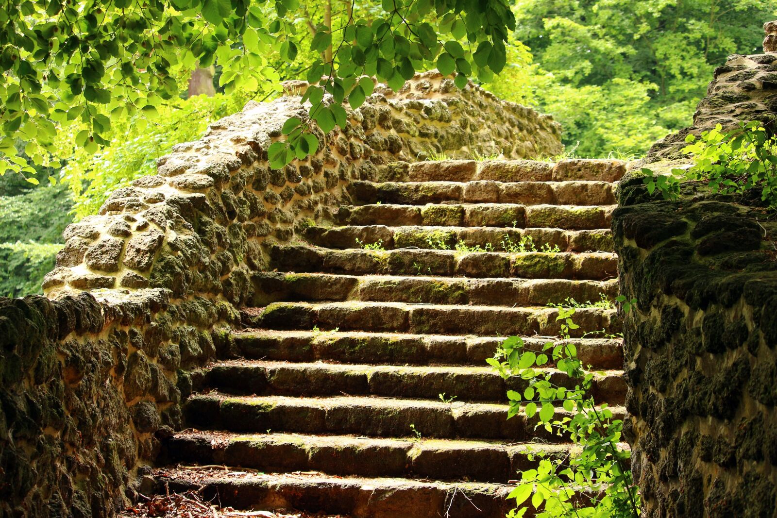 Canon EOS 100D (EOS Rebel SL1 / EOS Kiss X7) sample photo. Ruin, stairs, rasenerz photography