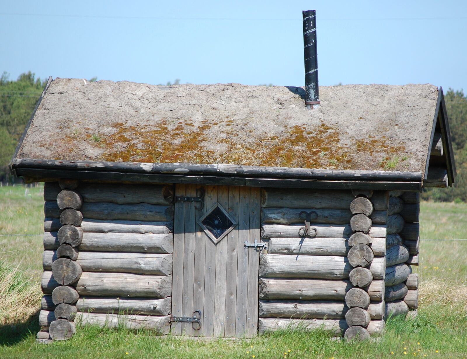 Nikon D40 sample photo. Læsø, hut, old photography
