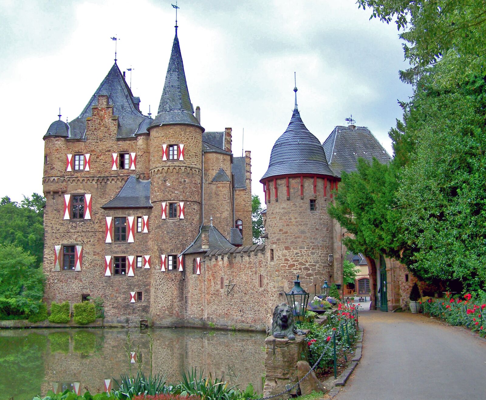 Kodak EASYSHARE Z710 ZOOM DIGITAL CAMERA sample photo. Castle, moated castle, wasserschloss photography