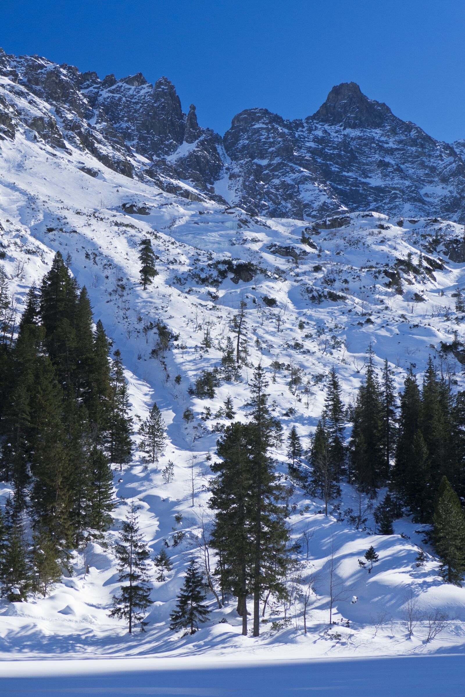 Panasonic Lumix DMC-LX7 sample photo. Tatry, mountains, winter in photography