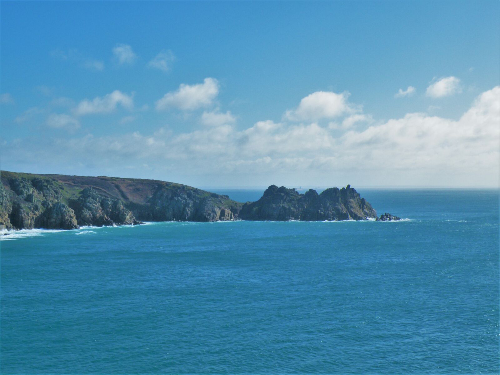 Fujifilm FinePix S8100fd sample photo. Coast, cornwall, minack theatre photography