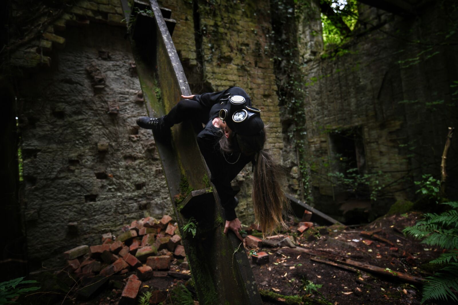 Nikon D850 sample photo. Gaming, outdoors, ninja photography