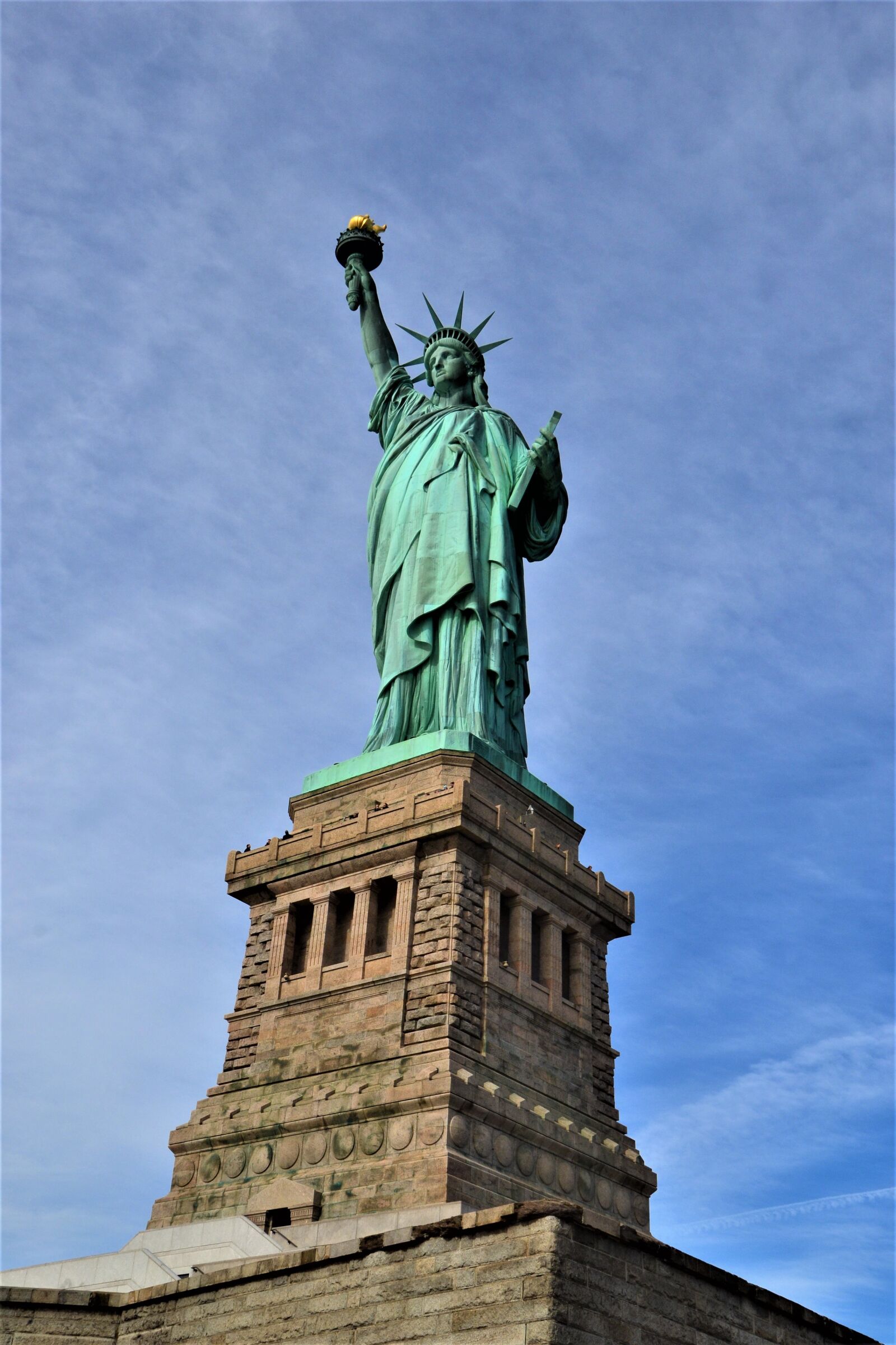 Nikon D3100 sample photo. New york, the statue photography