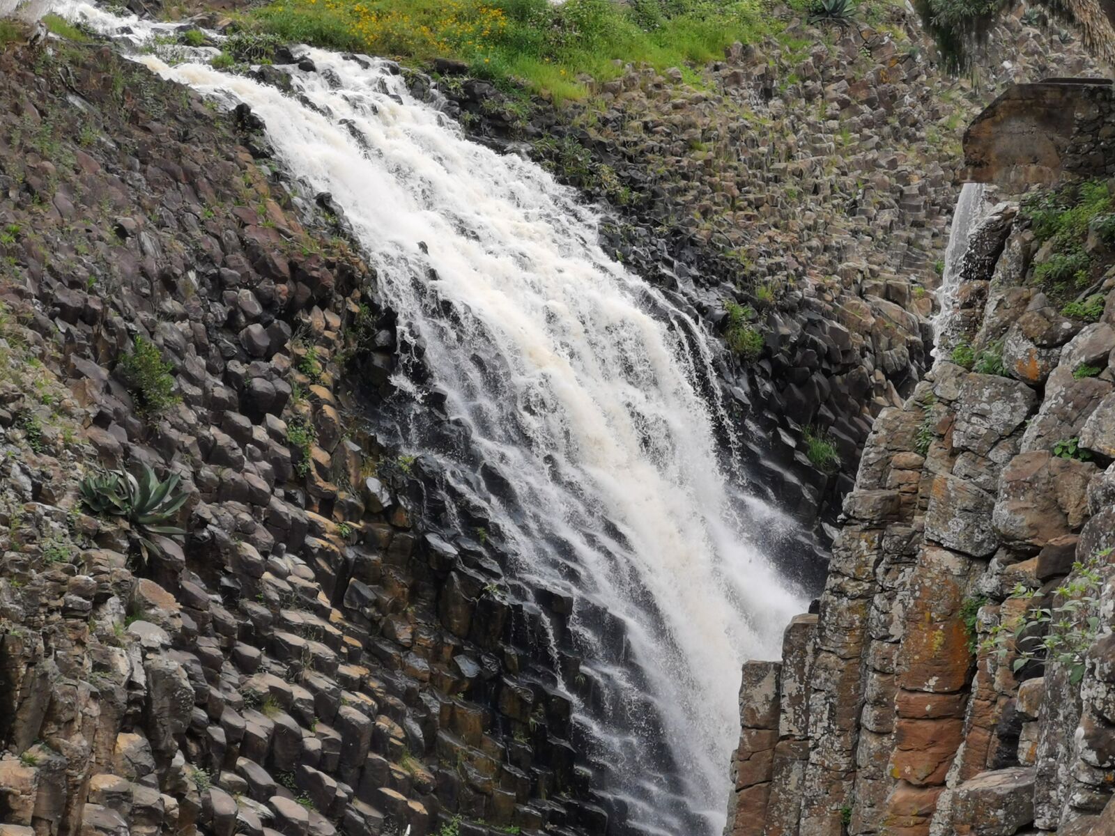 HUAWEI LYA-L29 sample photo. Waterfall, huasca, mexico photography