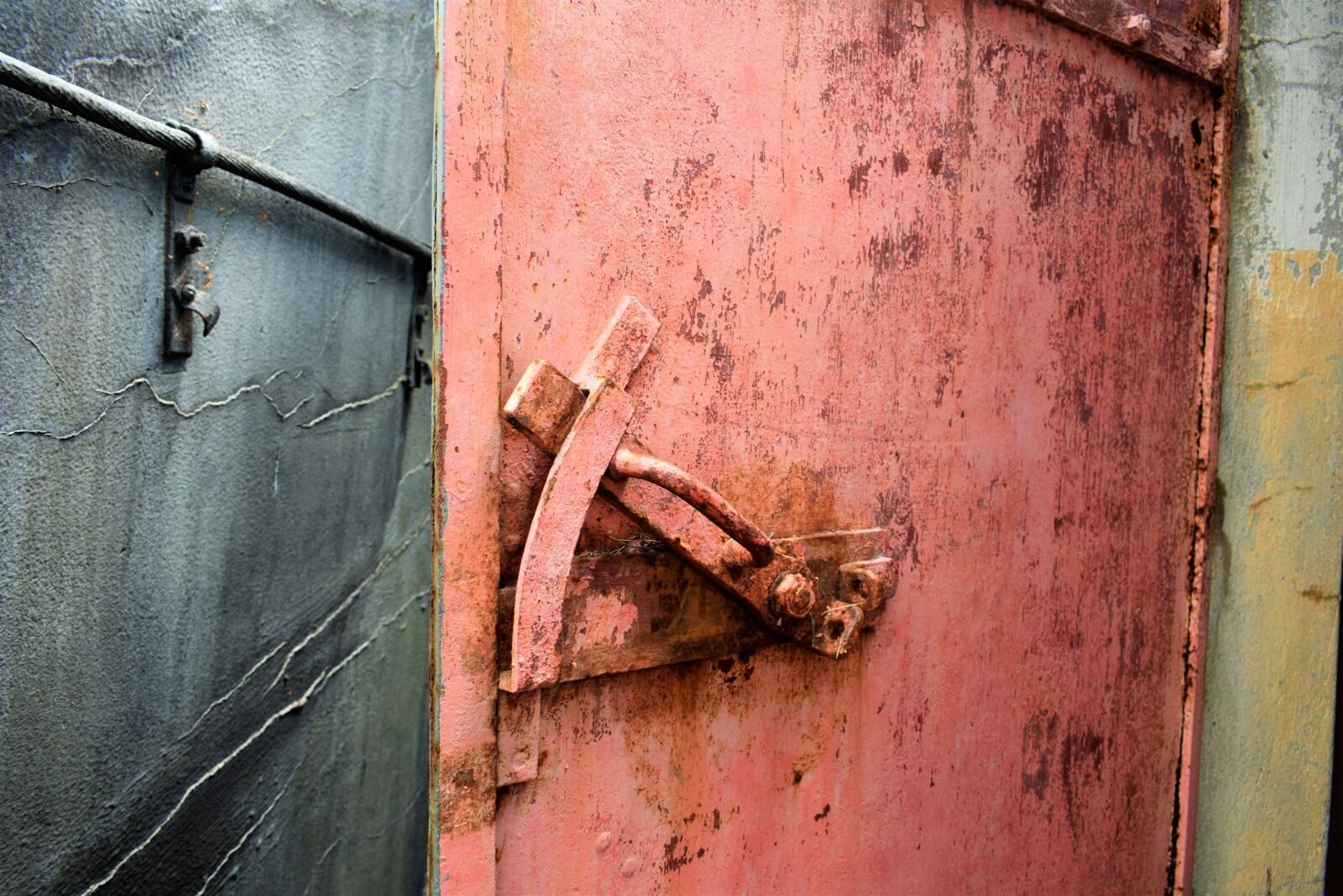 Nikon D5300 sample photo. Rusty, old, door photography