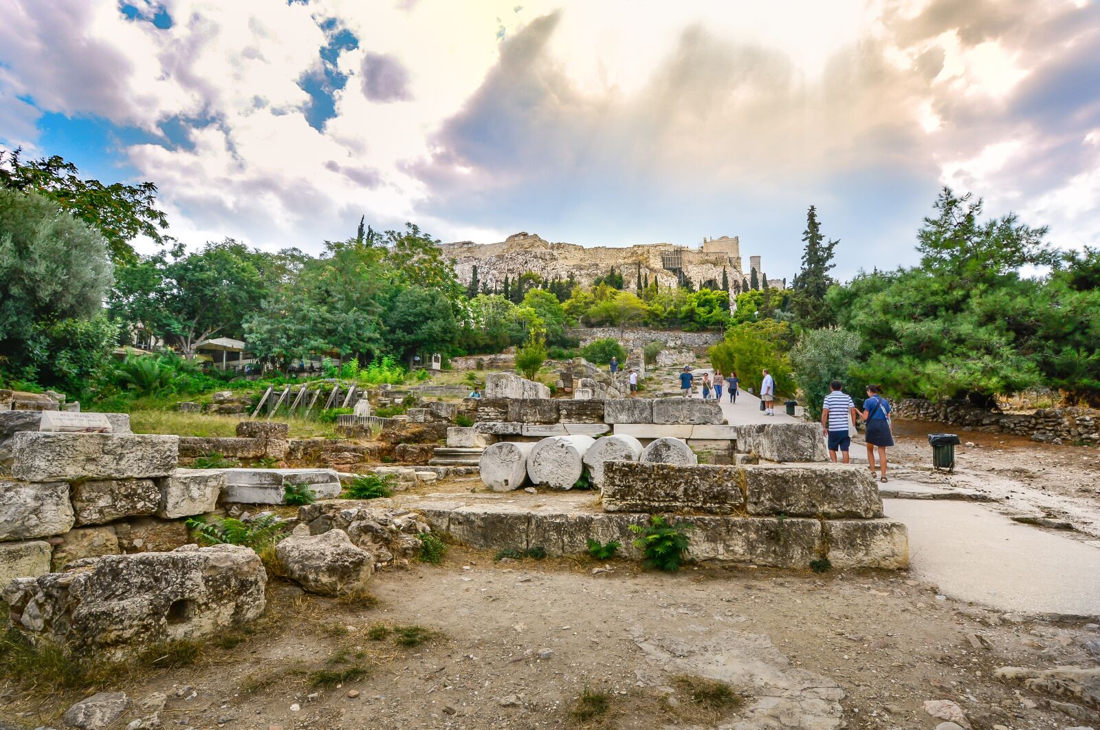 Nikon D5200 sample photo. Acropolis, hilltop, parthenon photography