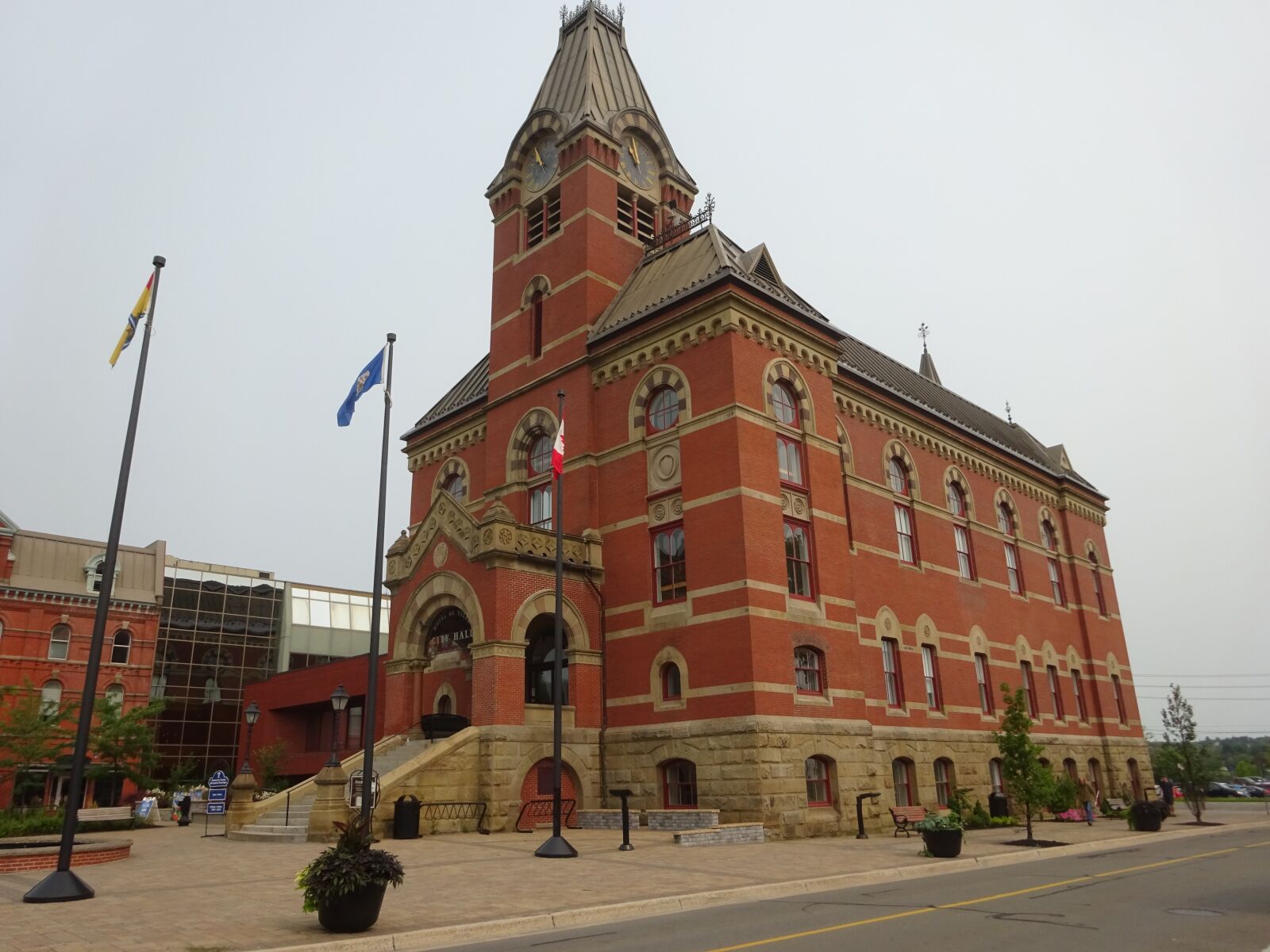 Sony Cyber-shot DSC-WX350 sample photo. Fredericton city hall, fredericton photography
