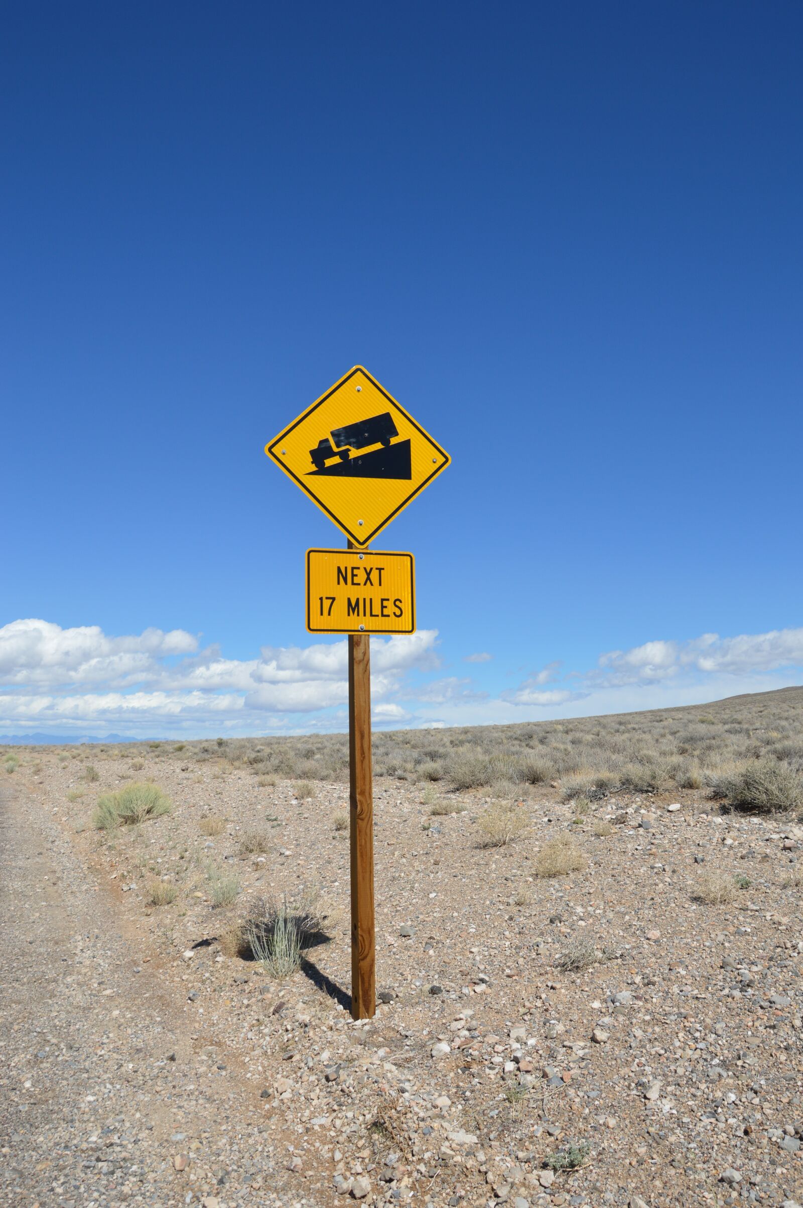 Nikon D3200 sample photo. Road sign, death valley photography