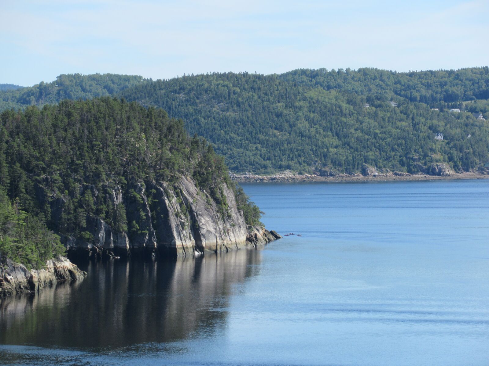 Canon PowerShot SX620 HS sample photo. Saguenay, mountain, fjord photography