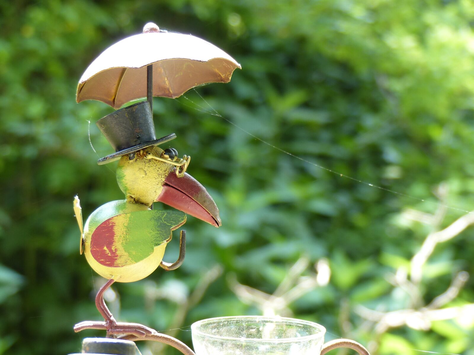 Panasonic Lumix DMC-FZ200 sample photo. Garden, decoration, weather photography