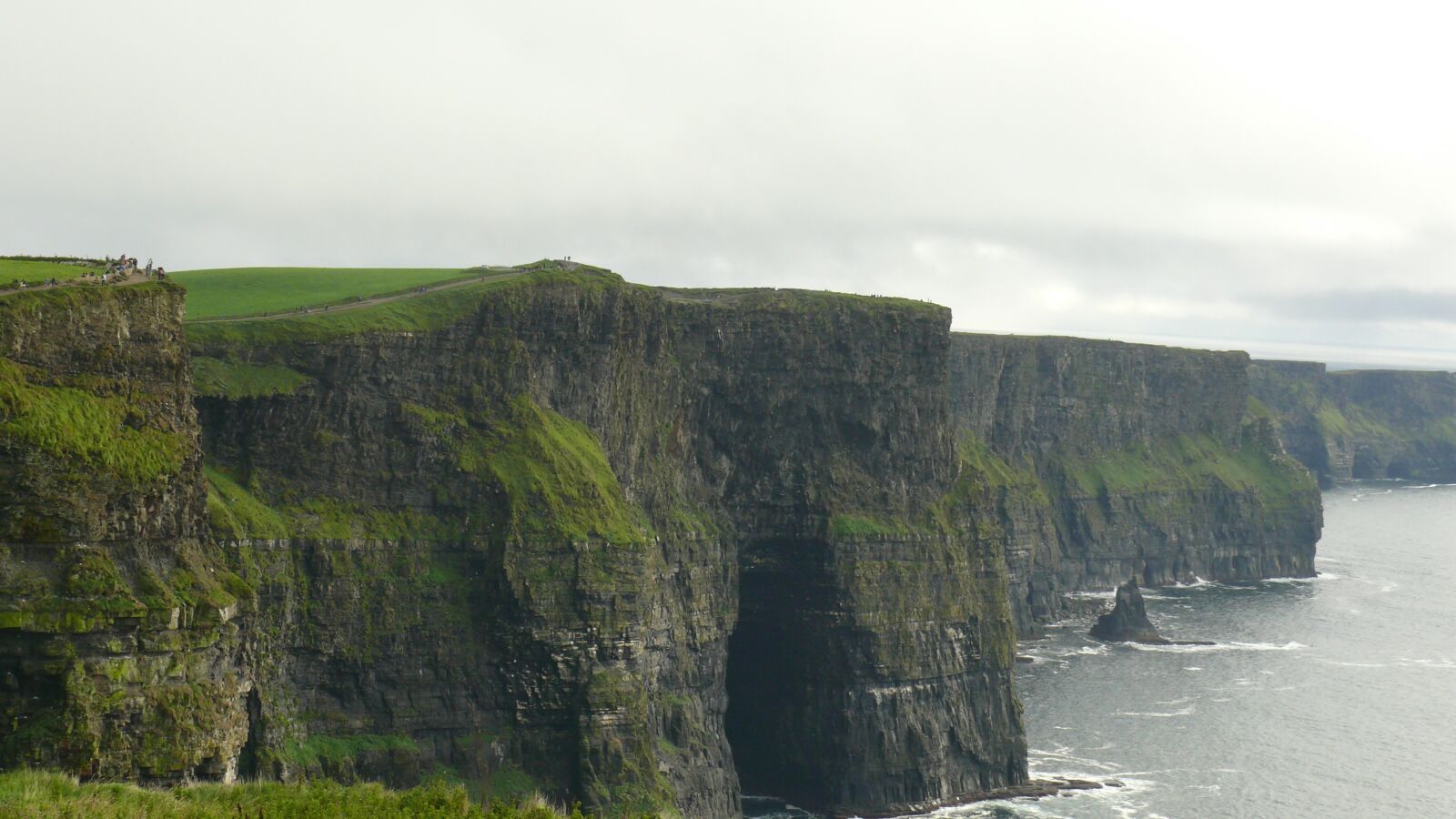 Panasonic DMC-FZ50 sample photo. Moher, ireland, cliffs photography
