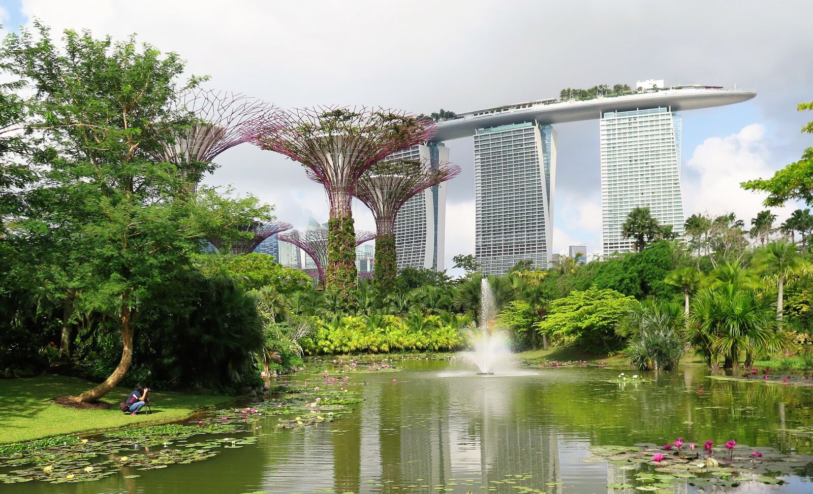 Canon PowerShot G16 sample photo. Singapore, super trees, marina photography