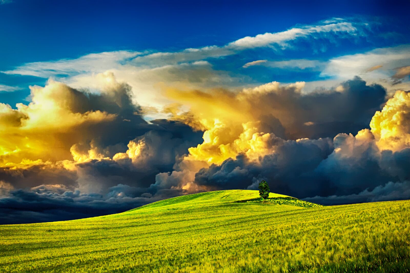 Canon EOS 60D + Canon EF 24-105mm F4L IS USM sample photo. Countryside, clouds, sky photography