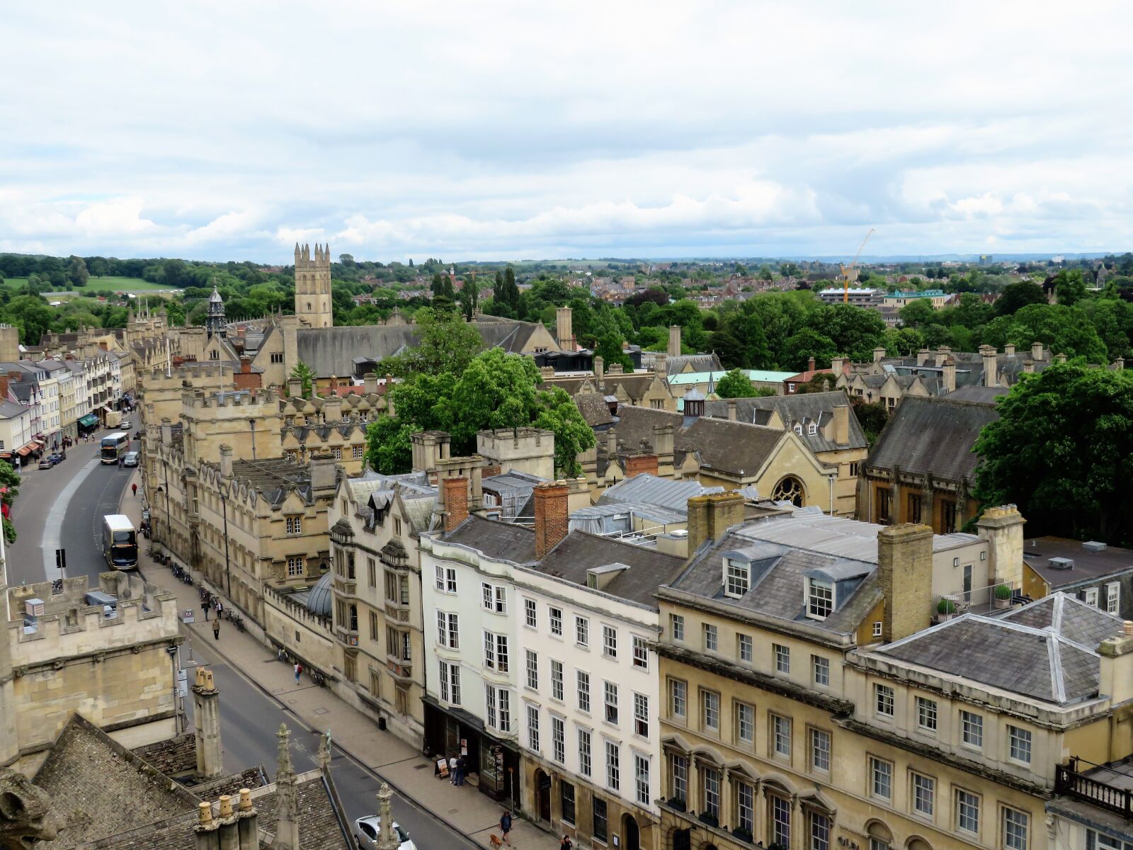 Canon PowerShot SX540 HS sample photo. Oxford, oxfordshire, city photography
