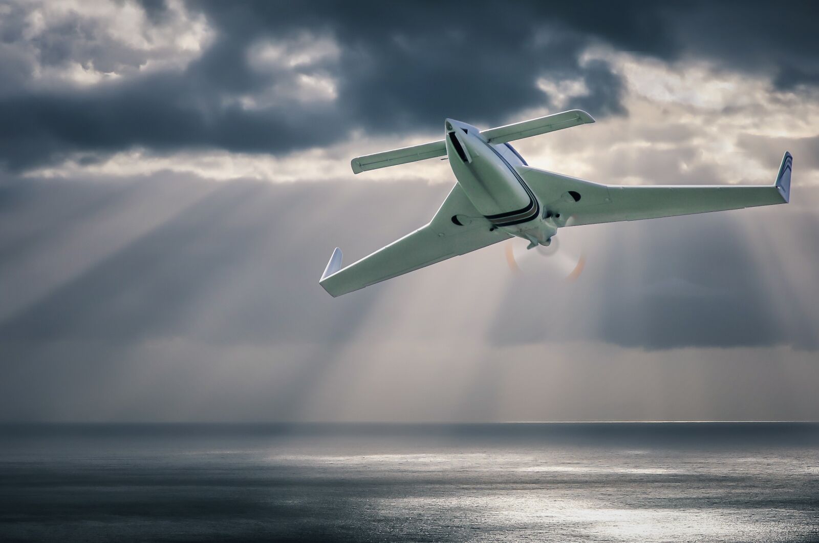 Nikon D80 sample photo. Aircraft, velocity, experimental photography