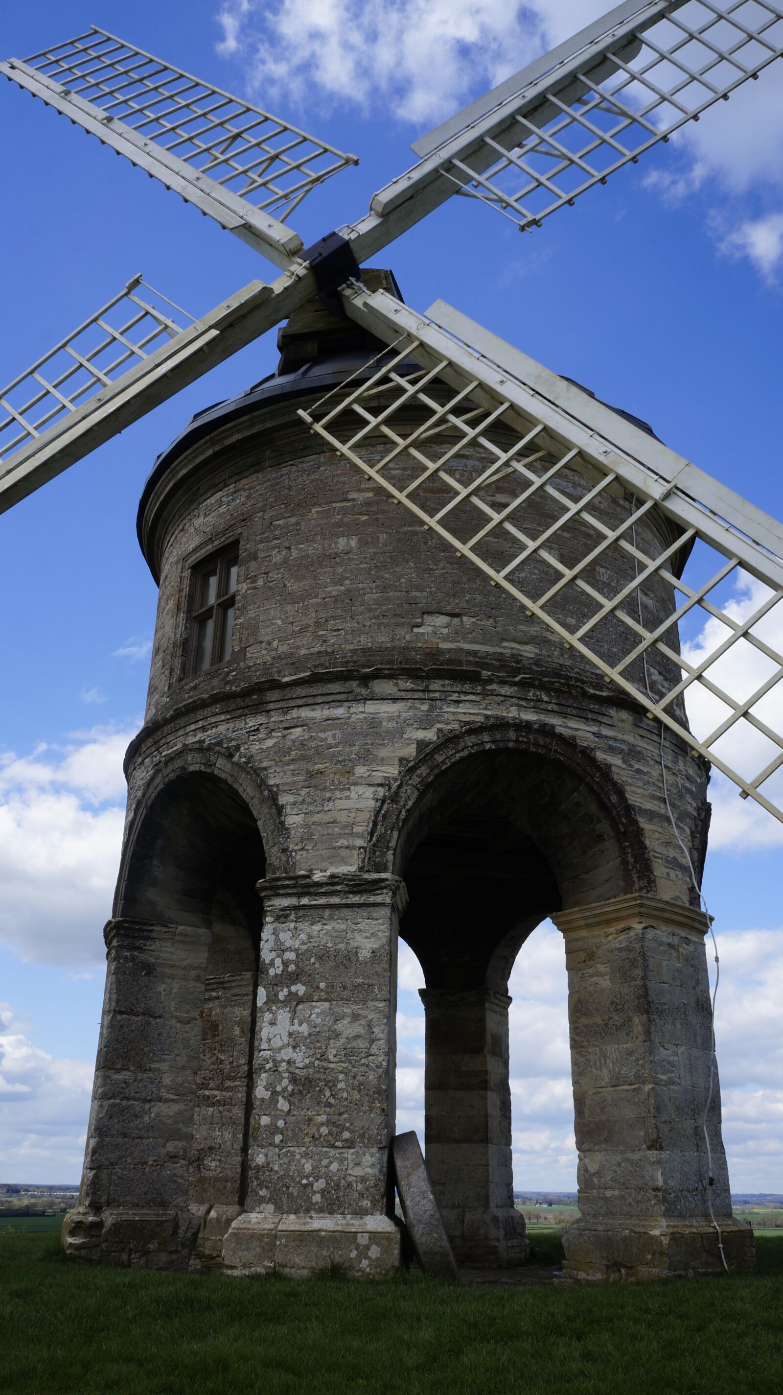 Sony Alpha a3000 sample photo. Windmill, field, sky photography