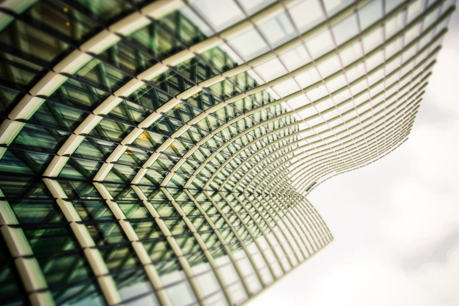 Olympus OM-D E-M10 sample photo. Architecture, glass, modern photography