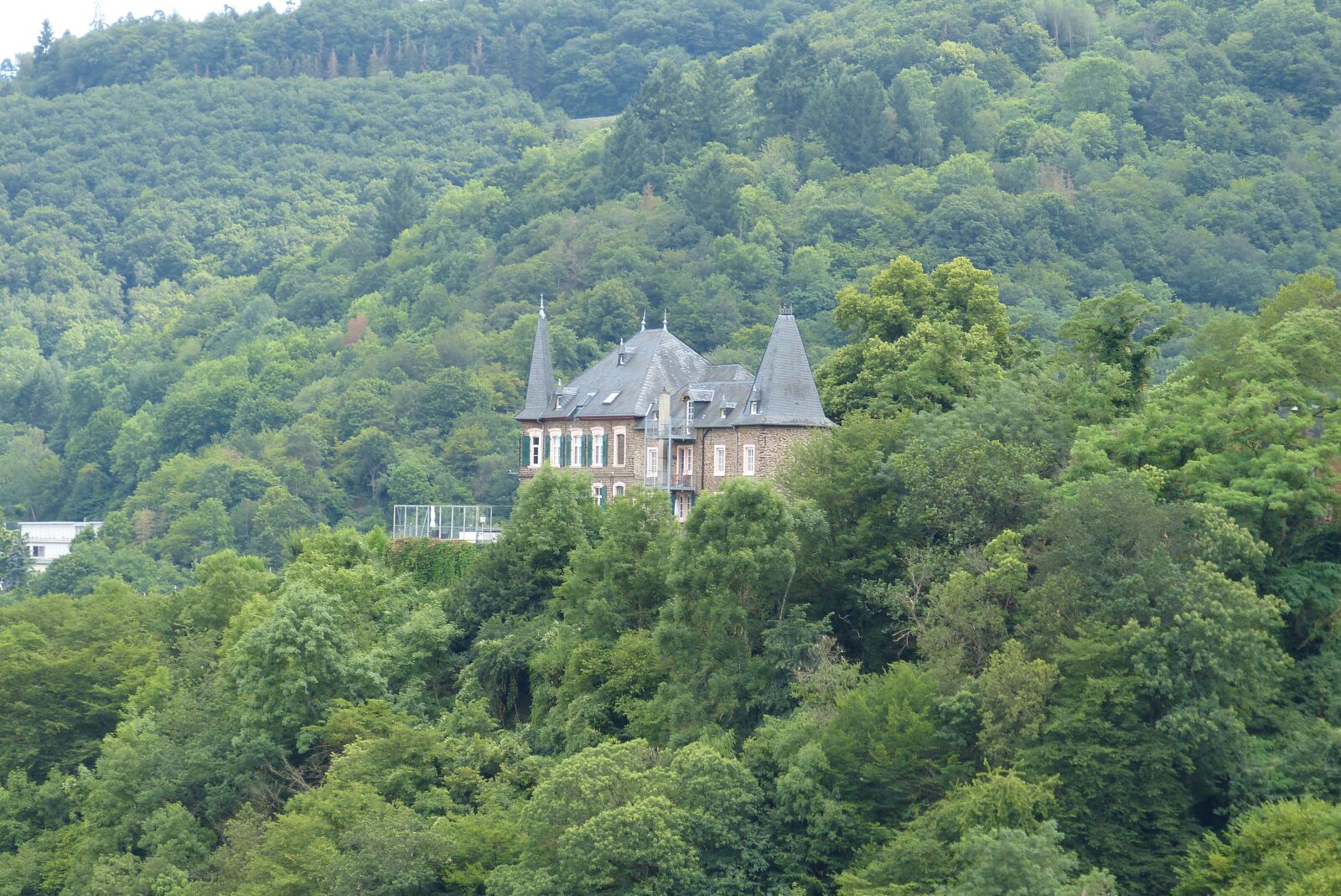 Panasonic Lumix DMC-FZ150 sample photo. Mosel, castle, germany photography