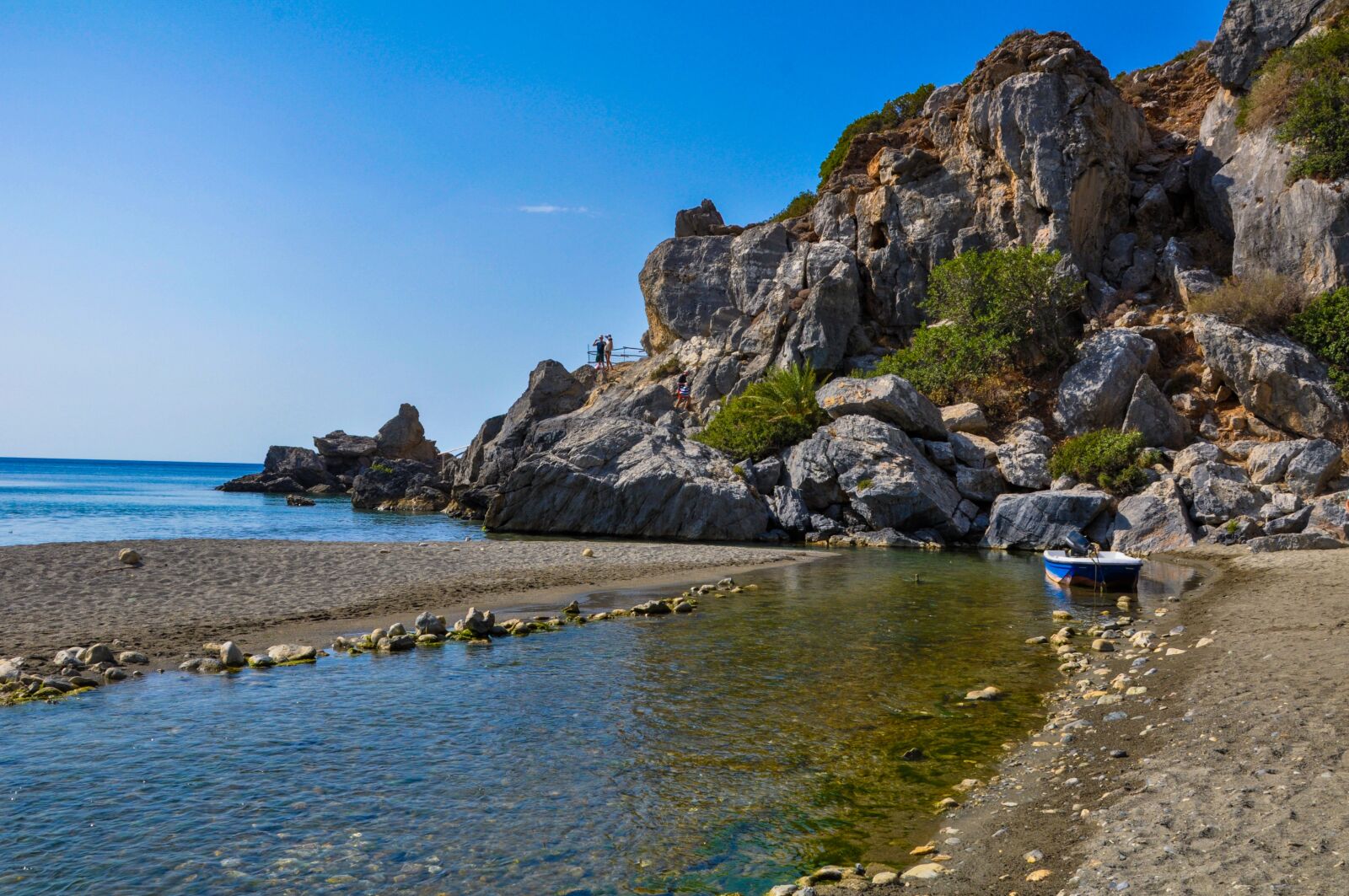 Nikon D5000 sample photo. Crete, greece, beach photography