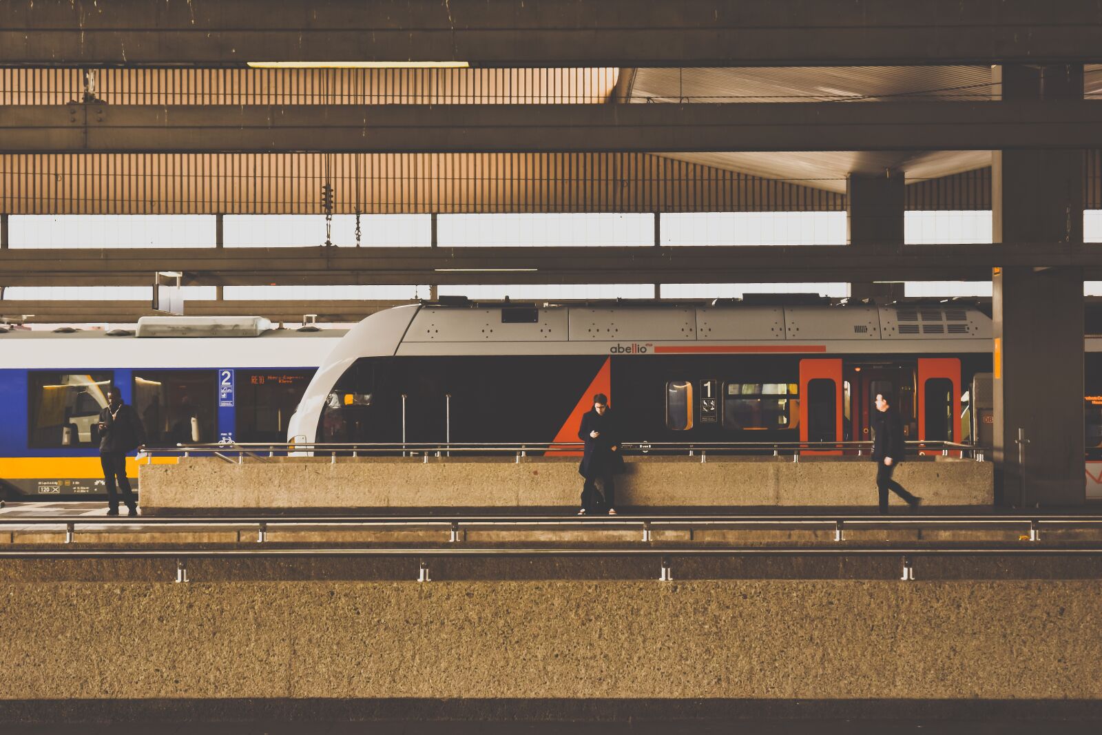 Nikon D3300 sample photo. Railway station, platform, architecture photography