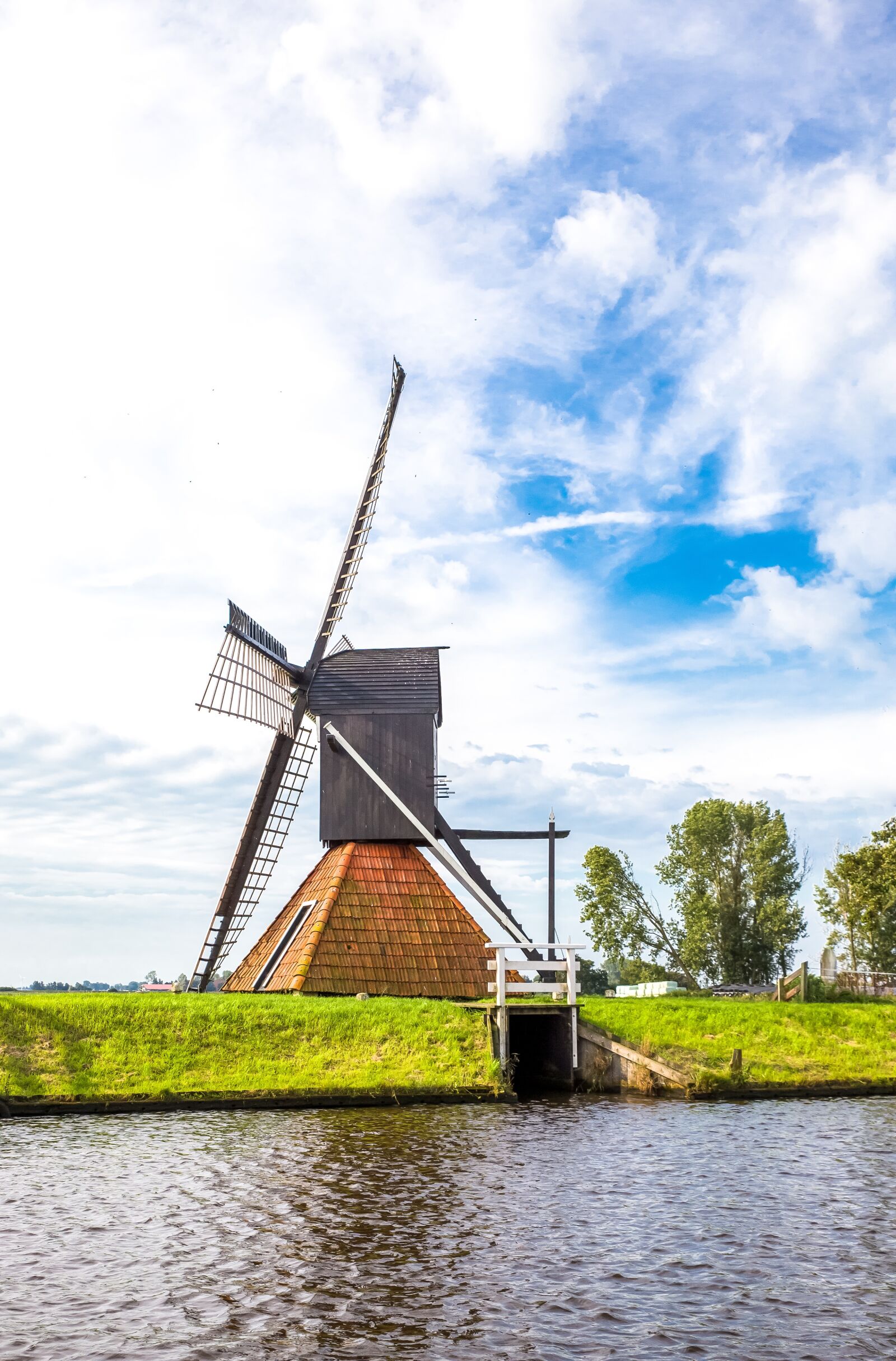 Canon EOS 6D sample photo. Wind mill, friesland, landscape photography