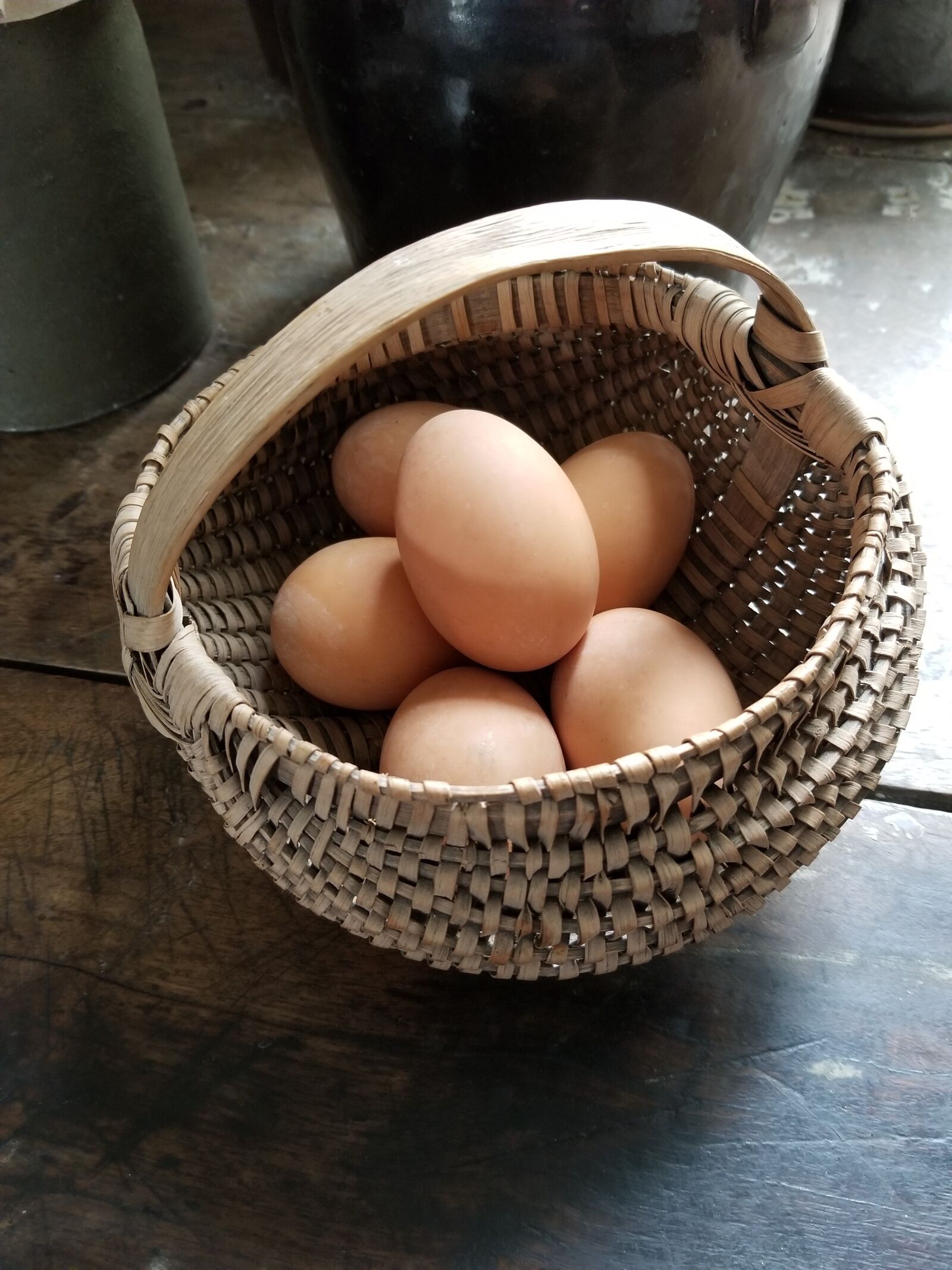 Samsung Galaxy S8 sample photo. Eggs, basket, vintage photography