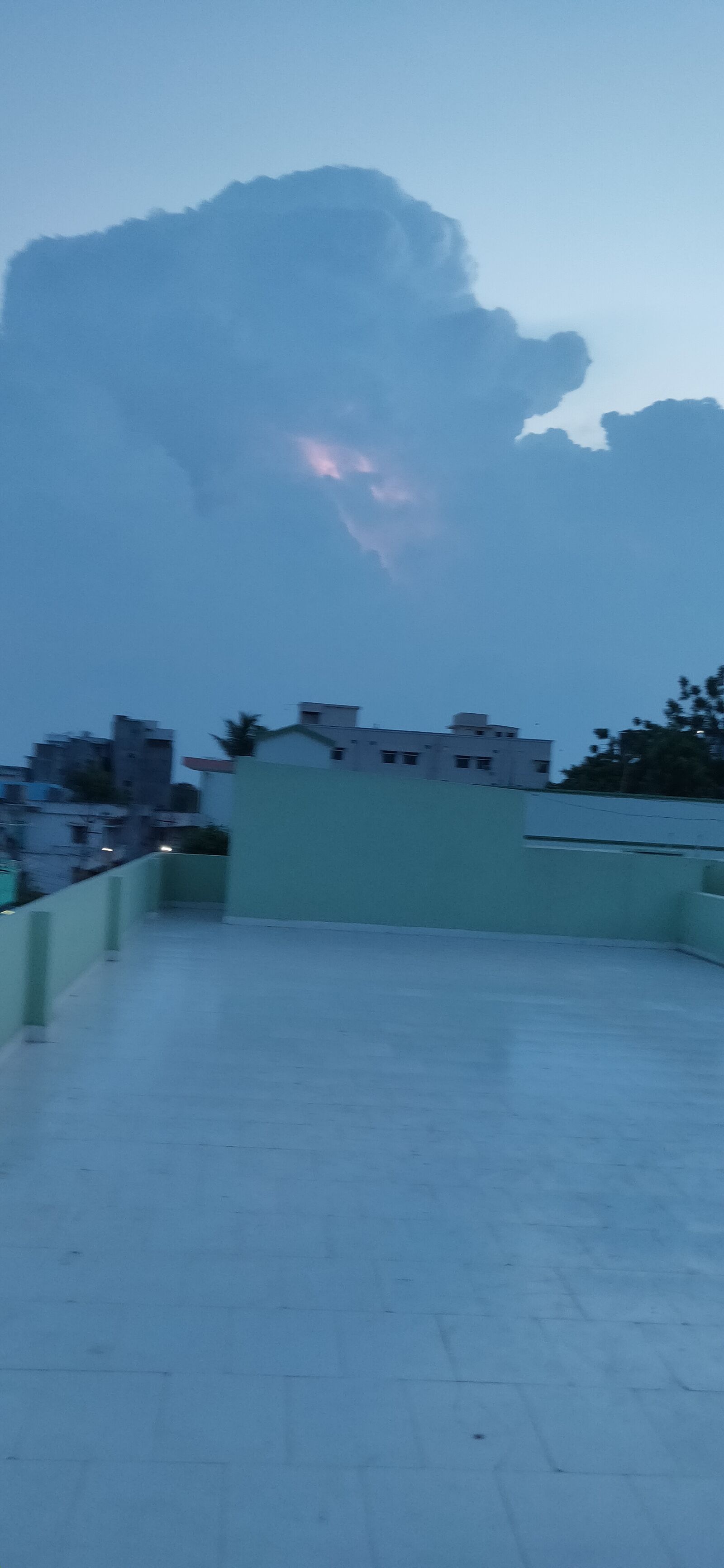 Realme 3 PRO sample photo. Dark view, sky view photography