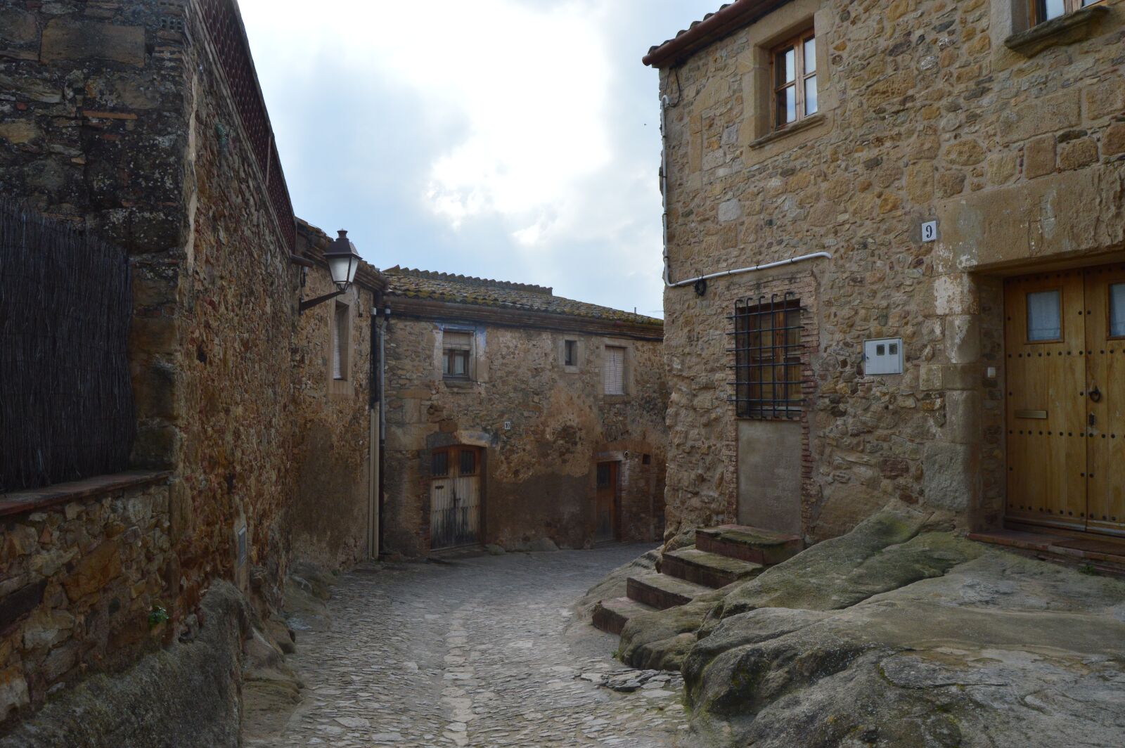 Nikon D3200 sample photo. Medieval village, stone house photography