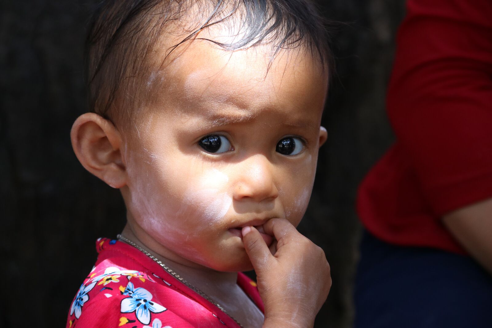 Canon EF-S 18-135mm F3.5-5.6 IS sample photo. Cambodia, siem reap, child photography