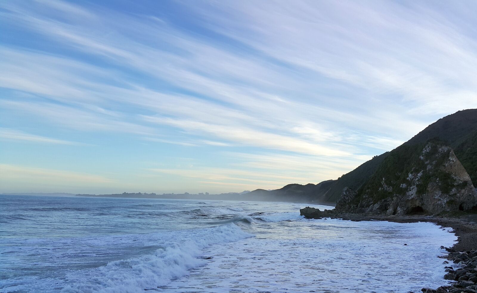 Samsung Galaxy Note4 sample photo. Sea mist, sea fog photography