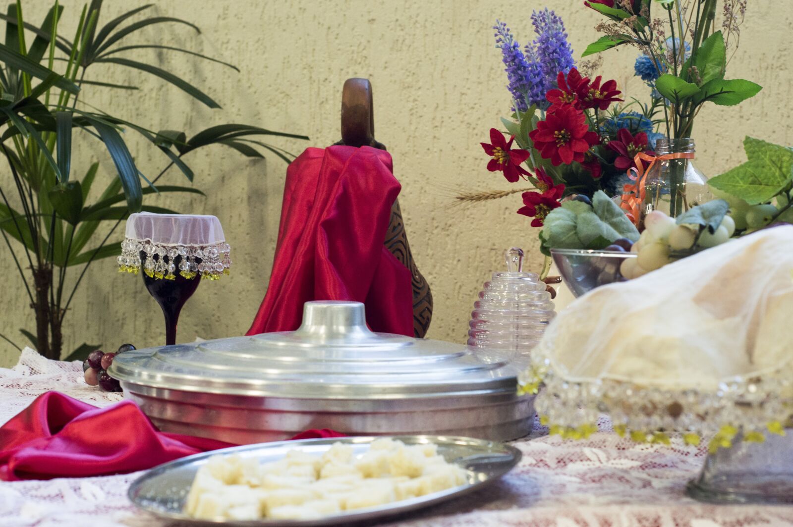 Nikon D3200 sample photo. Holy communion, wine, breads photography