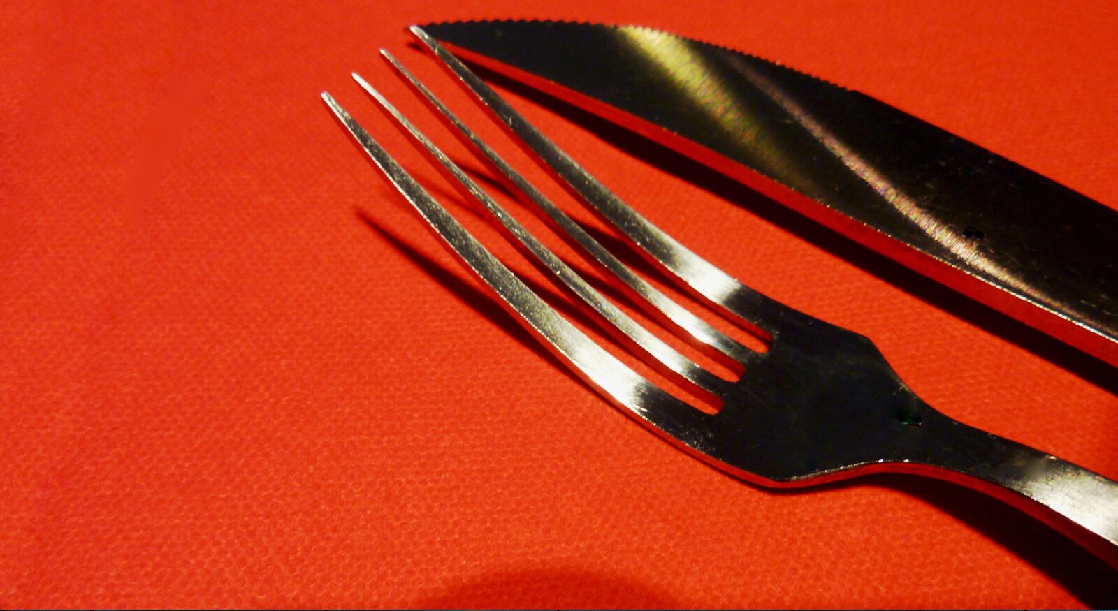 Panasonic DMC-TZ7 sample photo. Knife, fork, cutlery photography
