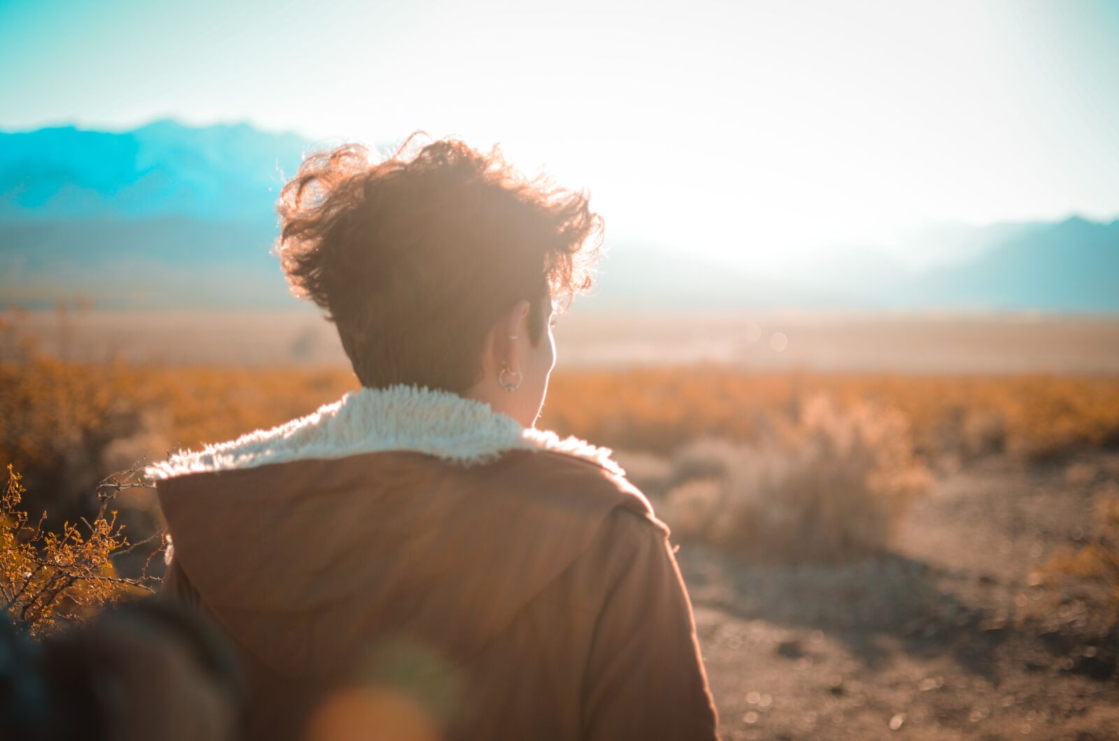 Nikon D7000 sample photo. Sunset, women, mountain photography