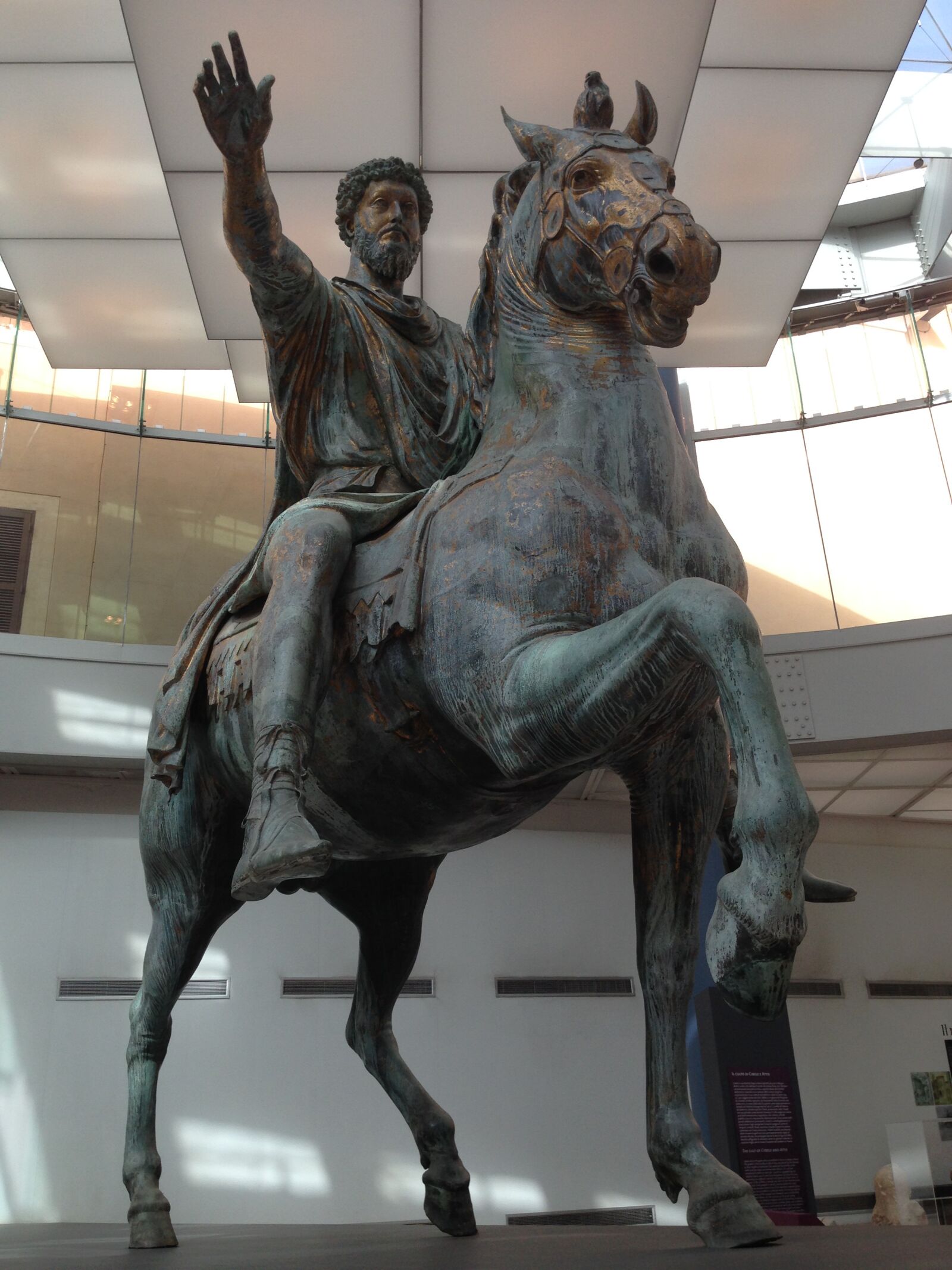 iPhone 5 back camera 4.12mm f/2.4 sample photo. Rome, the capitoline museums photography