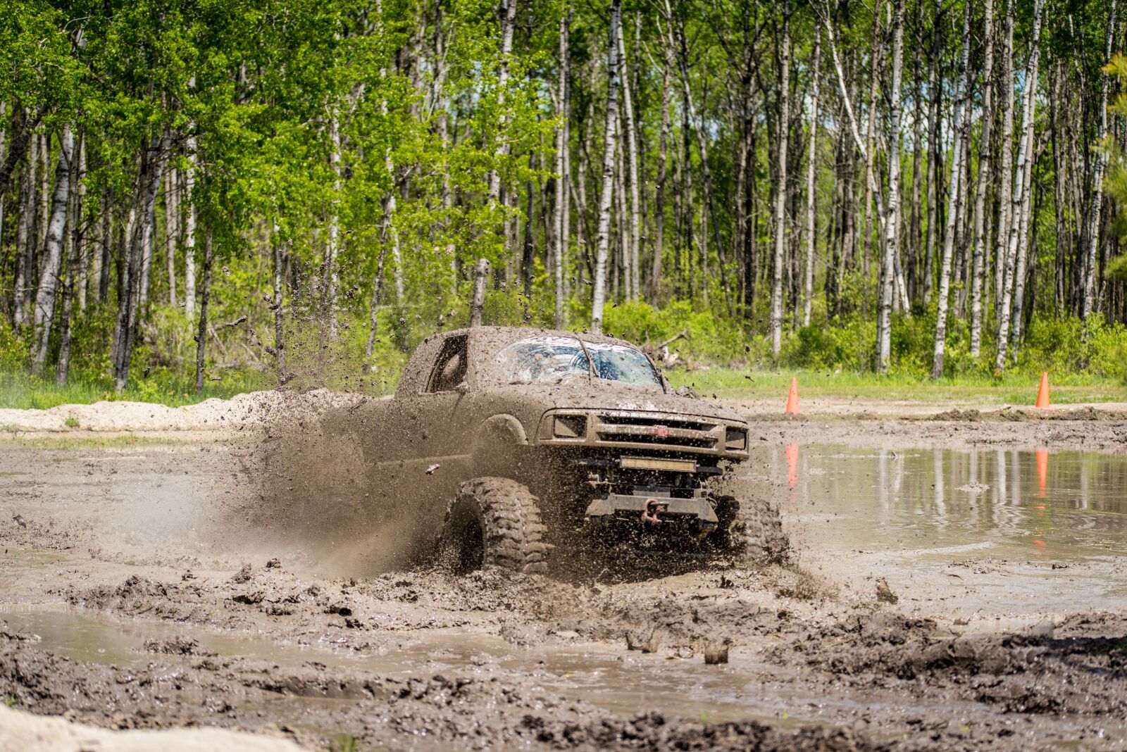 Nikon D810 sample photo. Mud bog, truck, dirty photography
