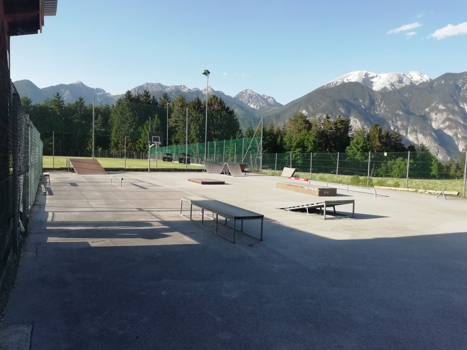 HUAWEI FIG-LX1 sample photo. Plant, skate park, ramp photography
