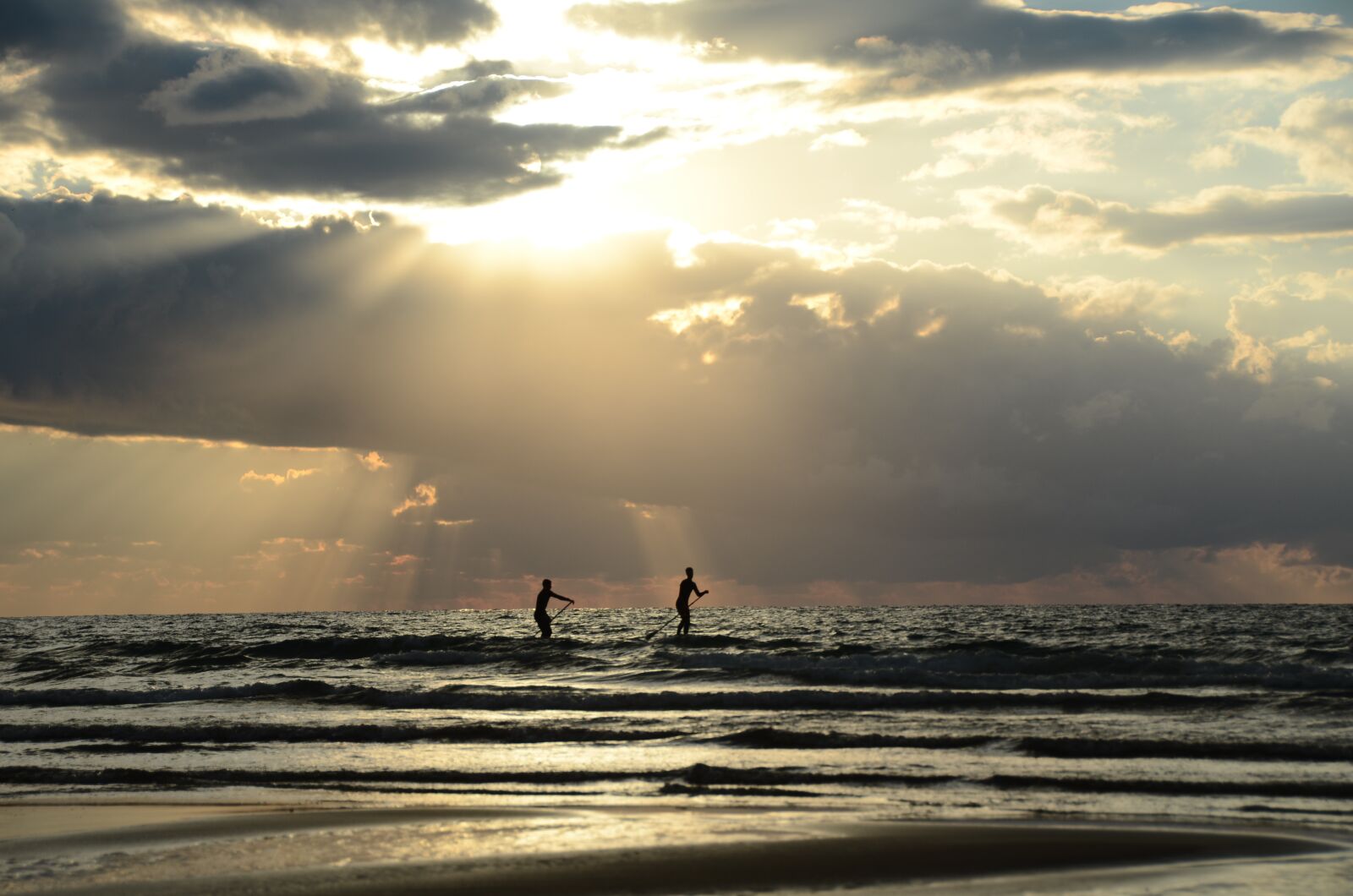 Nikon D7000 sample photo. Sea, waves, sunset photography