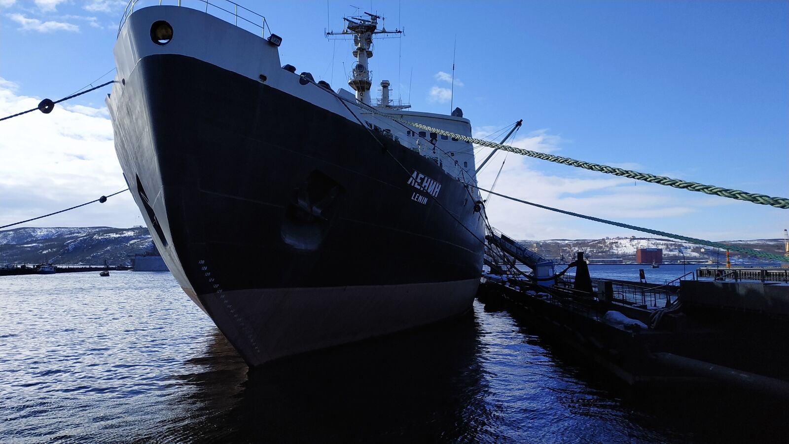 Xiaomi Redmi Note 5 sample photo. Icebreaker, sea, ship photography