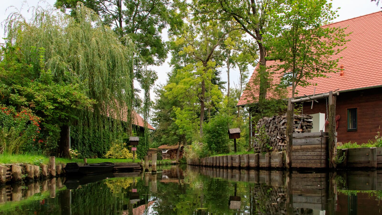 Canon EOS 80D sample photo. Spreewald, channels, depth photography