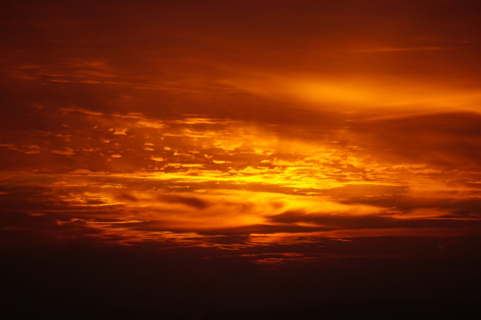 Sony a6000 sample photo. Sunrise, morgenrot, sky photography