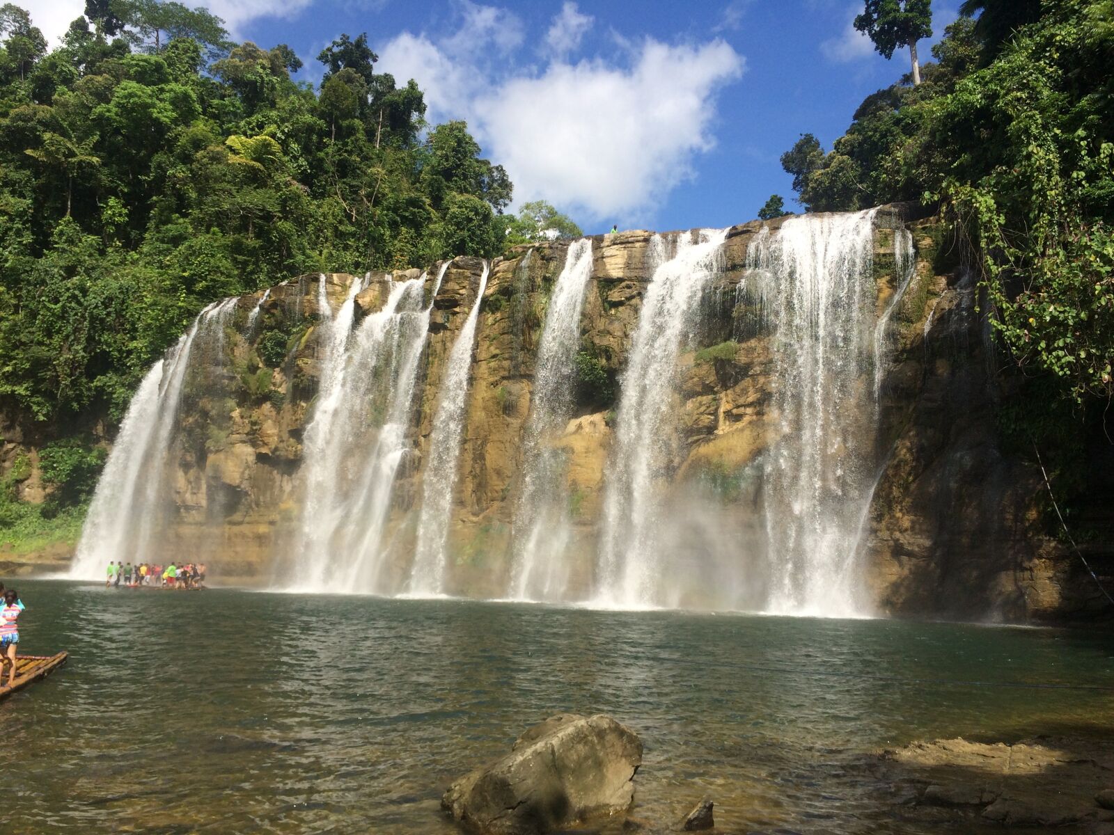 iPhone 5s back camera 4.15mm f/2.2 sample photo. Surigao, philippines, waterfalls photography