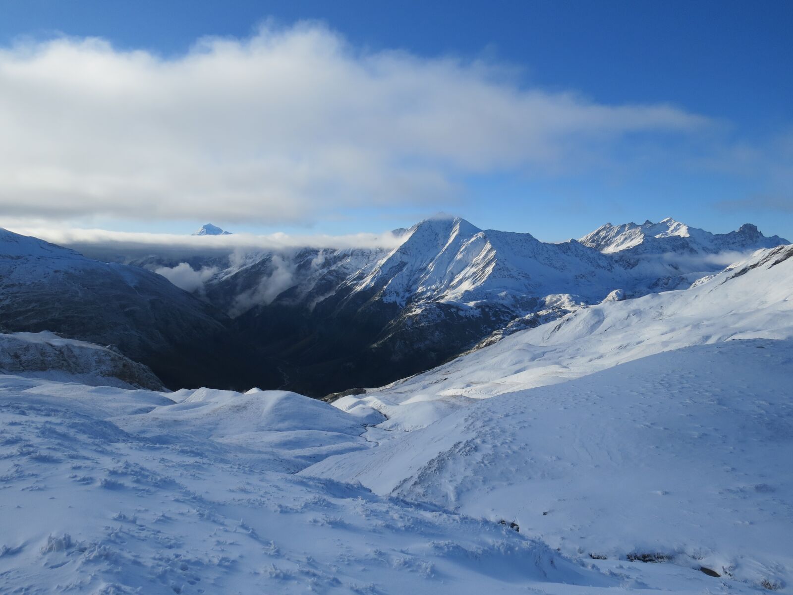 Canon PowerShot SX50 HS sample photo. Snow, winter, mountain photography