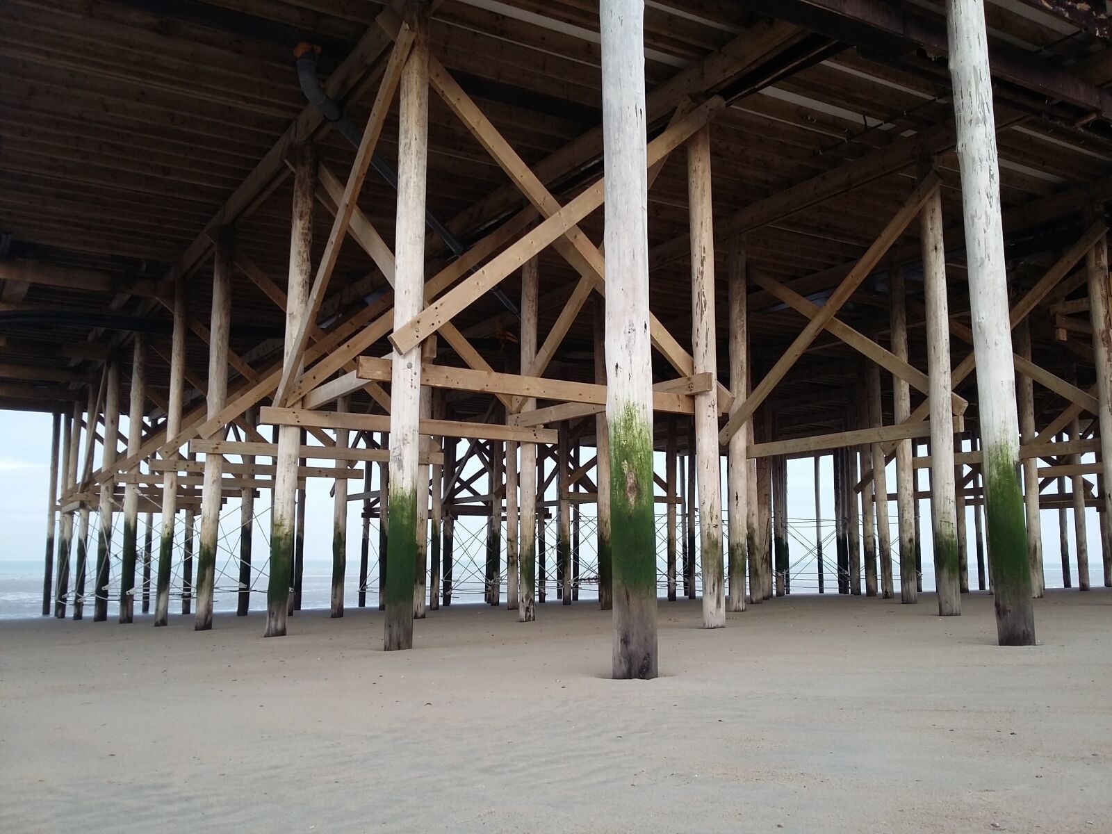 Samsung Galaxy Grand Prime sample photo. Woodhouse, beach, wooden planks photography
